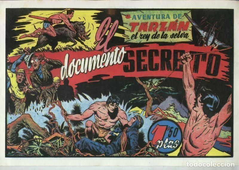 C&oacute;mics: Facsimil: Tarzan: El documento secreto - Varios - Foto 1