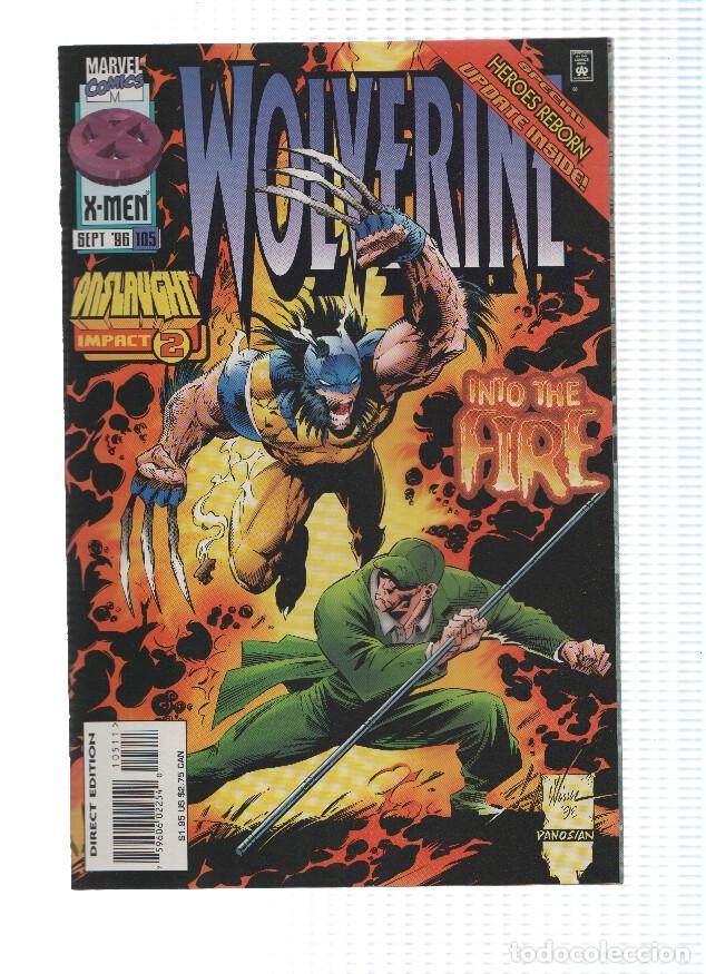 C&oacute;mics: WOLVERINE, Volume 2, Numero 105: Faces in the Fire (Marvel) - Larry Hama - Foto 1