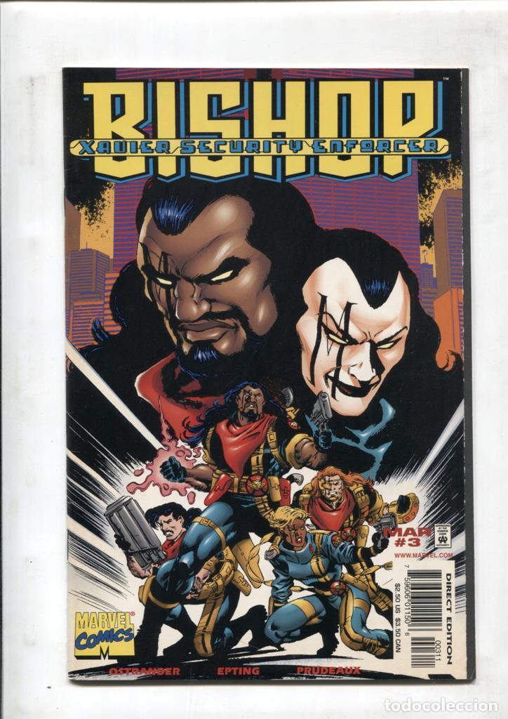 C&oacute;mics: BISHOP, XSE, Xavier Security Enforce, Volume 1, Numero 03: Final Ploy (Marvel) - John Ostrander - Foto 1
