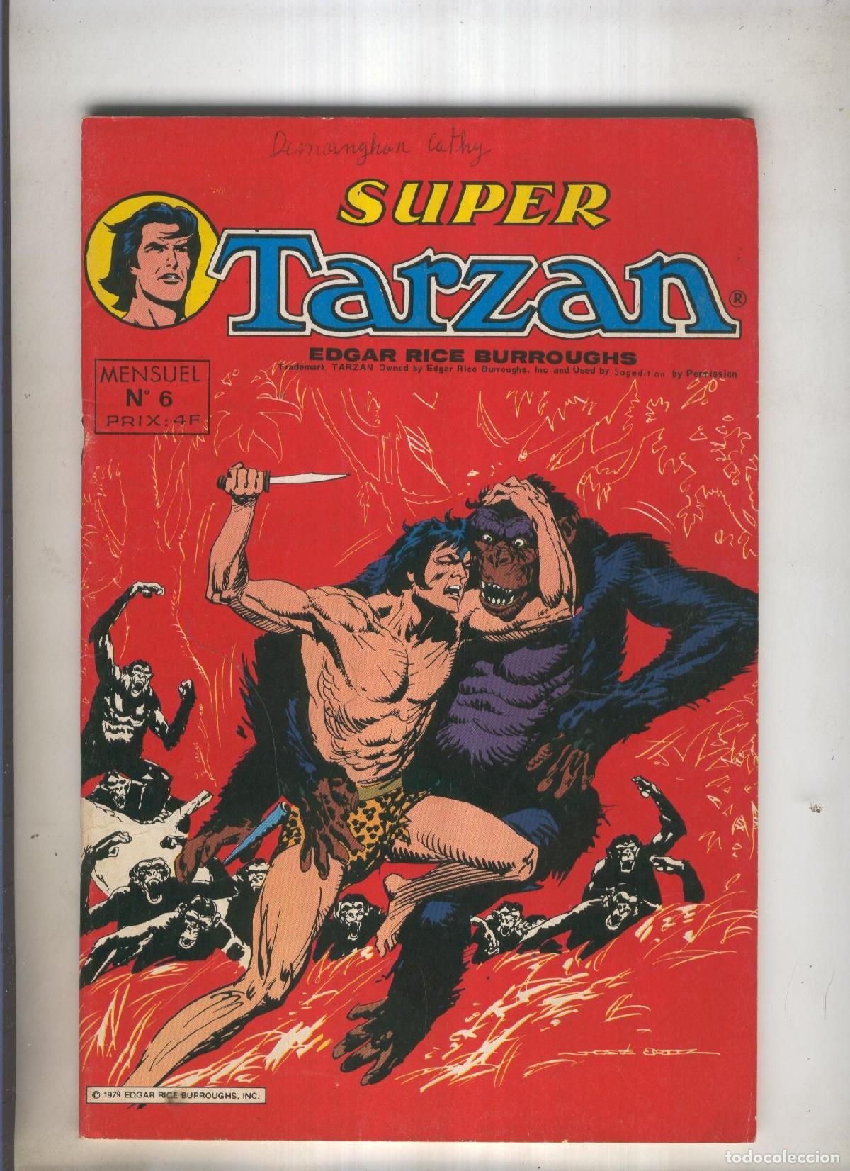 C&oacute;mics: Super Tarzan numero 06: Lautre Tarzan - VARIOS - Foto 1