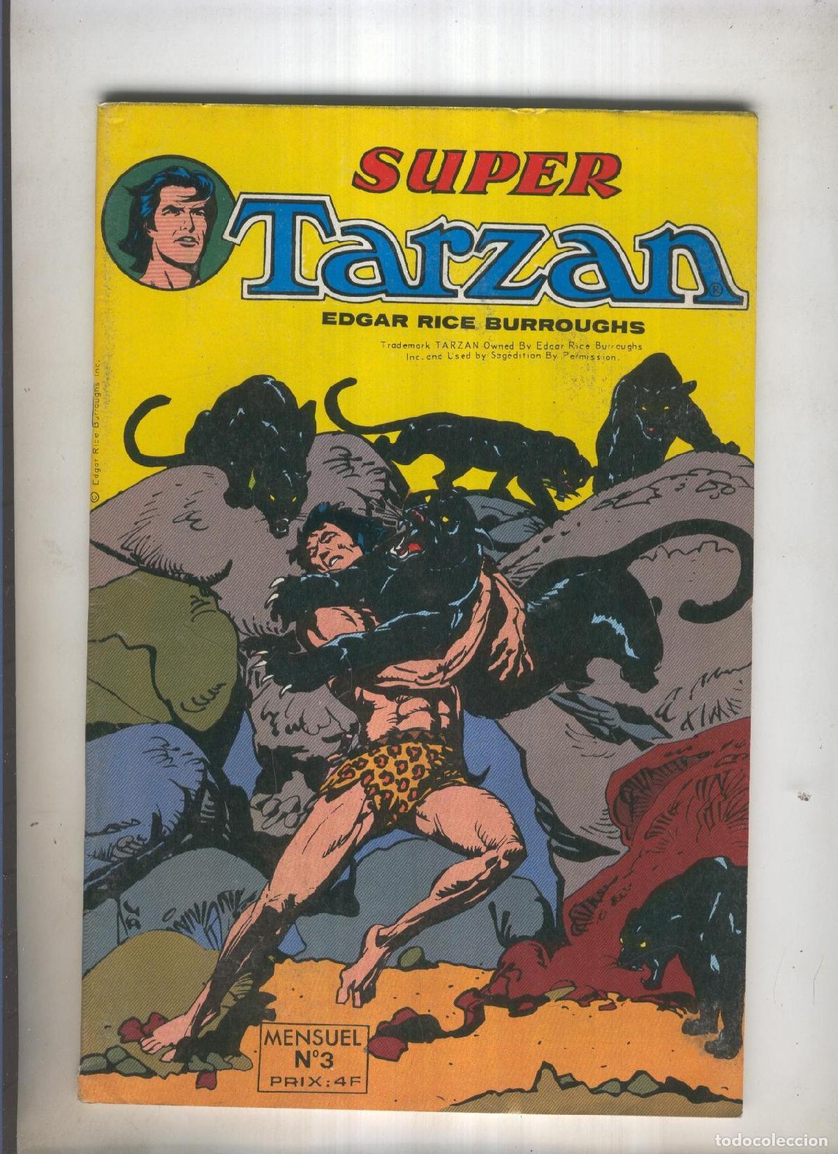 C&oacute;mics: Super Tarzan numero 03: Le chasseur noir - VARIOS - Foto 1