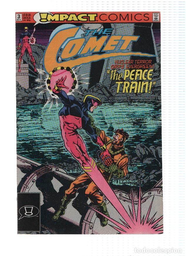 C&oacute;mics: THE COMET, Volume 1, Numero 03: Everyone Jump Upon the Peace Train (Impact) - Tom Lyle