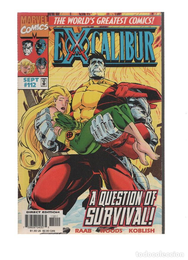 C&oacute;mics: EXCALIBUR, Volume 1, Numero 112: Survival (Marvel) - Scott Lobdell - Foto 1