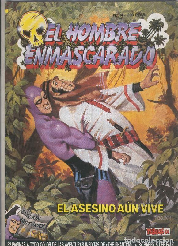 Comics : El Hombre Enmascarado numero 14 (numerado 1 en trasera) - Lee Falk