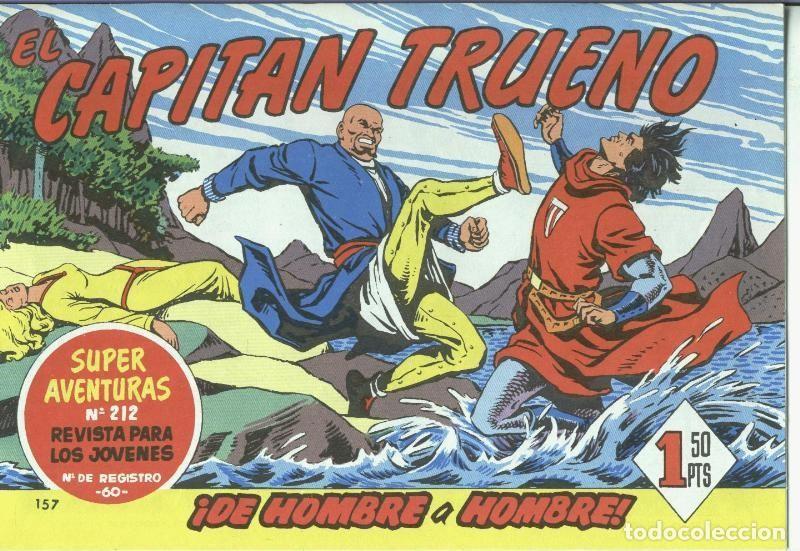 Comics: El Capitan Trueno facsimil numero 157: De hombre a hombre - Varios
