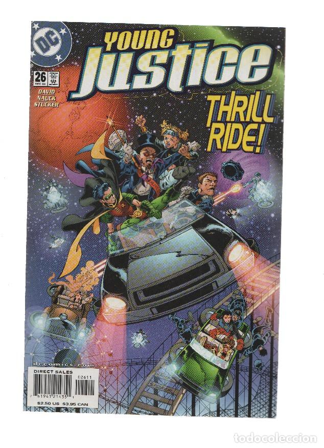 Comics: YOUNG JUSTICE, Volume 1, Numero 26: From Myrg with Love (DC Comics) - Peter David