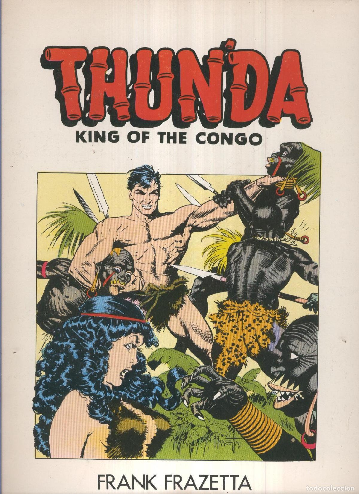 C&oacute;mics: THUNDA: King of the Congo by FRANK FRAZETTA - FRANK FRAZETTA