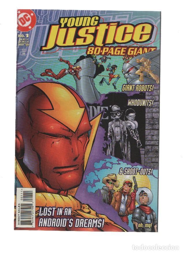 C&oacute;mics: YOUNG JUSTICE 80 PAGE GIANT, One-Shot: Numero 01 (DC Comics) - Peter David - Foto 1