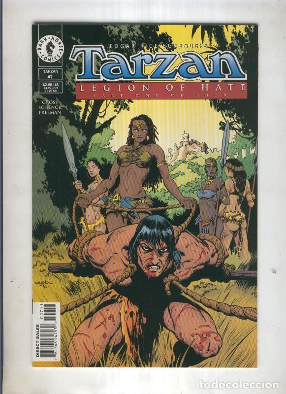 C&oacute;mics: TARZAN Dark Horse 1996 Numero 07: Legion of hate PART1 - Christopher Schenck