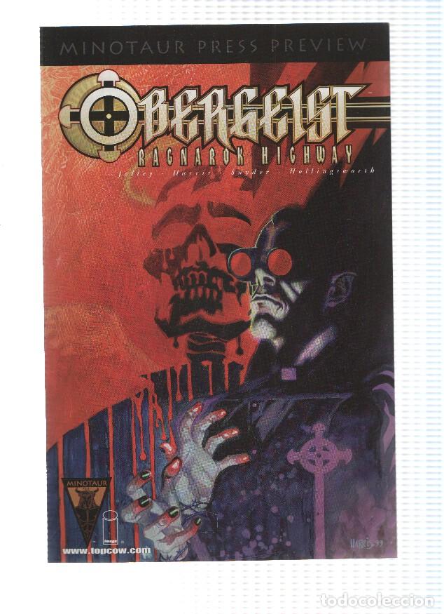 C&oacute;mics: OBERGEIST: RAGNAROK HIGHWAY, Volume 1, Numero 00: PREVIEW (Minotaur) - Dan Jolley