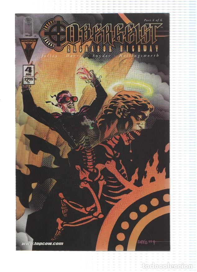 C&oacute;mics: OBERGEIST: RAGNAROK HIGHWAY, Volume 1, Numero 04: A short trip down the road to madness (Minotaur) -
