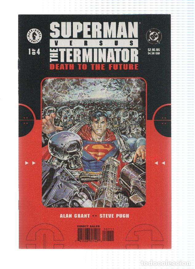 C&oacute;mics: SUPERMAN VS TERMINATOR: Death to the Future, Volume 1: Numero 01 (Dark Horse) - Alan Grant