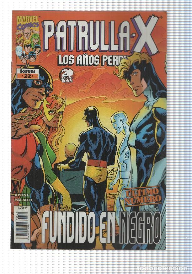 Comics : comic, forum: Patrulla-X: num 022, Los A&ntilde;os Perdidos. Ultimo numero - Amigos y enemigos