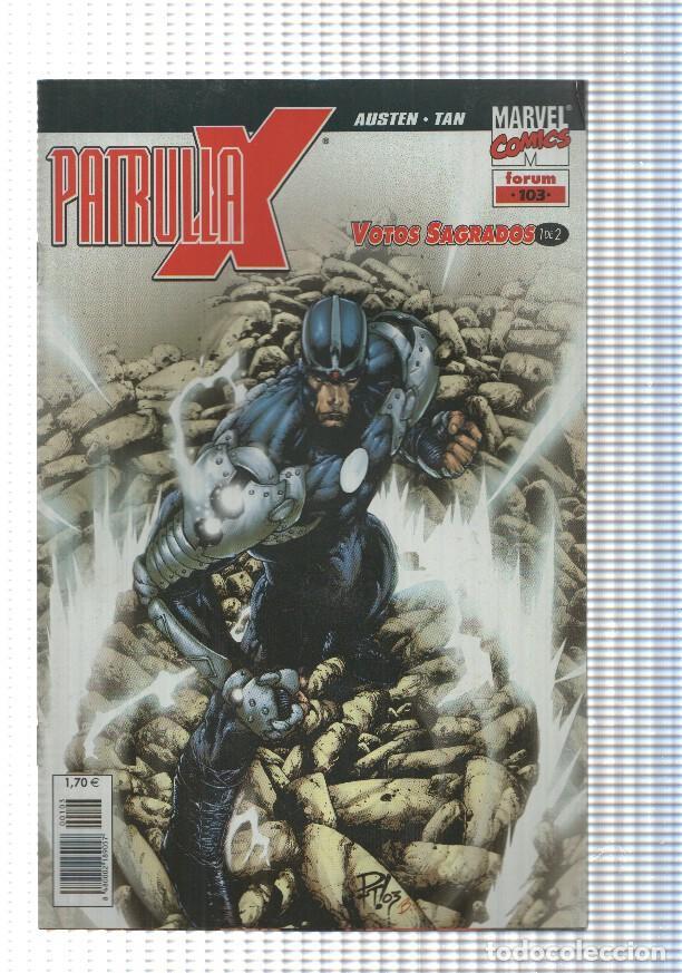 Comics : comic, forum: La Patrulla-X: num 103 vol 2 - Votos Sagrados 1 de 2