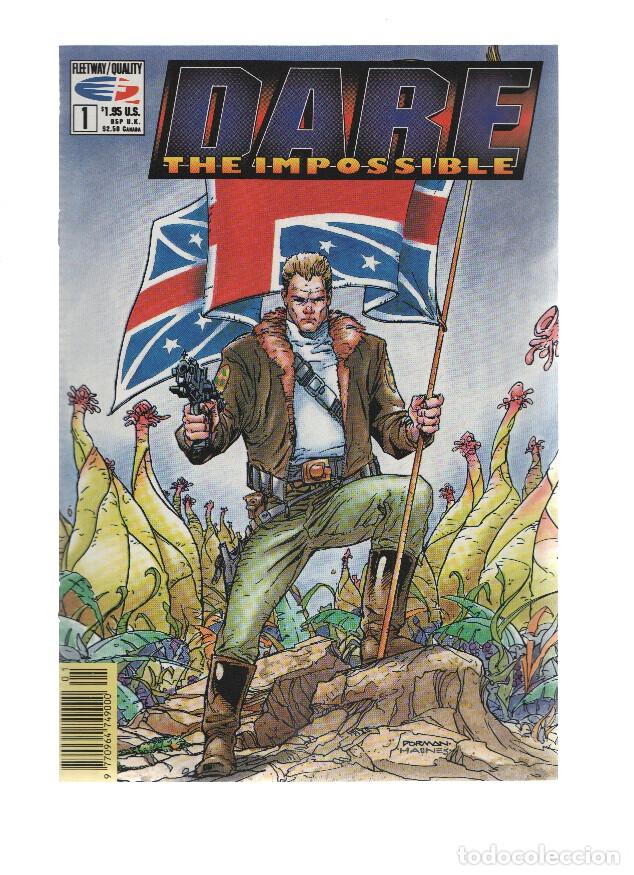 C&oacute;mics: DAN DARE: THE IMPOSSIBLE, Volume 1, Numero 01: Doppelganger (Fleetway Comics) - Dorman - Foto 1