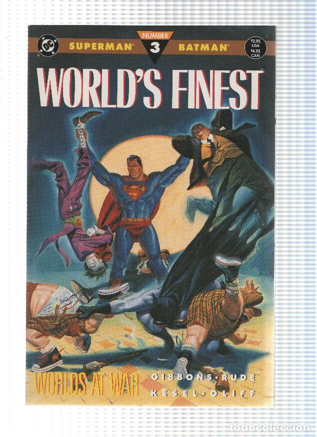 C&oacute;mics: WORLD FINEST, Volume 1, Numero 03: Worlds At War (DC Comics) - Dave Gibbons