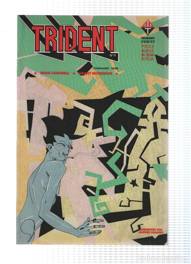 C&oacute;mics: TRIDENT, Volume 01, Numero 04: Dom Zombi (Trident Comics 1989) - Varios - Foto 1