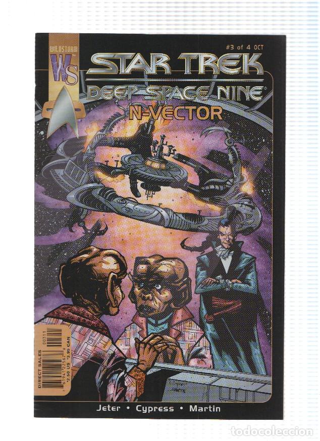 C&oacute;mics: STAR TREK: DEEP SPACE NINE - N VECTOR, Mini-Serie: Numero 03 de 04 (Wildstorm) - K.W Jeter