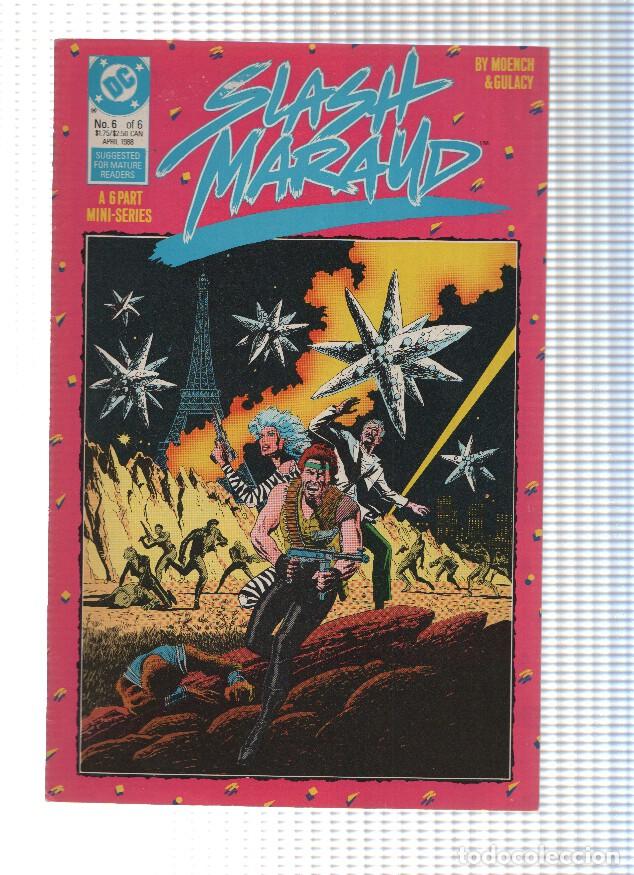 C&oacute;mics: SLASH MARAUD, Volume 01, Numero 06: Mega-Hype! (DC Comics) - Doug Moench