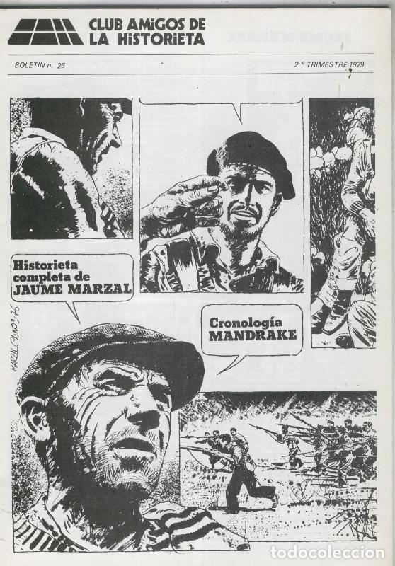 Comics: Club amigos de la historieta Boletin numero 26 - Varios