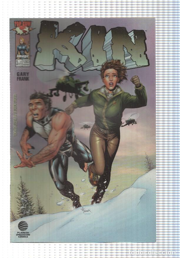 C&oacute;mics: comic Top Cow: Kin num 3 - Lazos que atan. Por Gary Frank