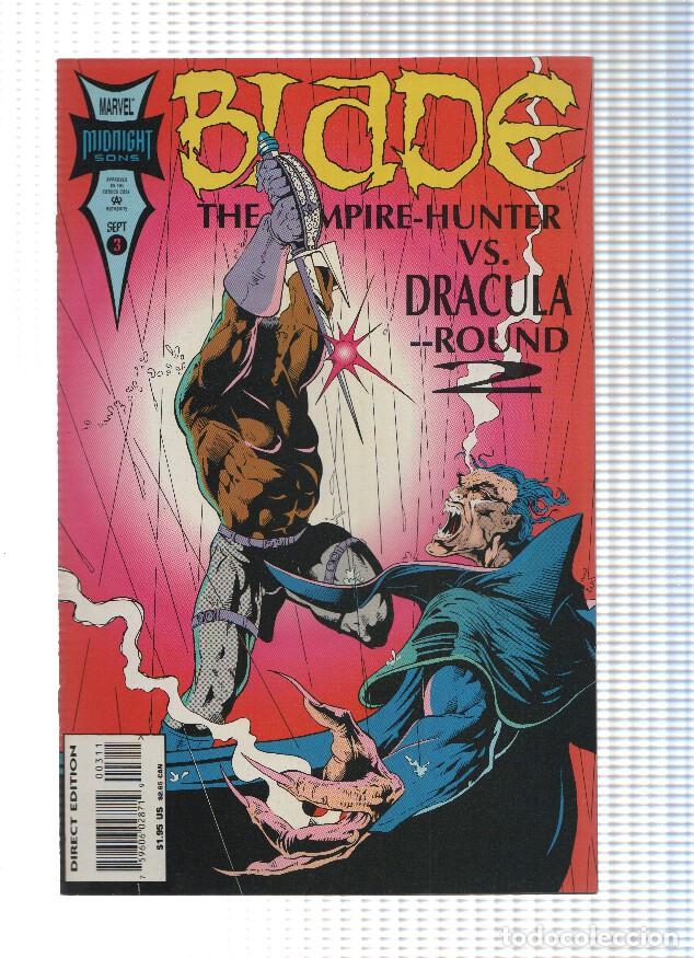 C&oacute;mics: BLADE: VAMPIRE-HUNTER, Volume 1, Numero 03: Black Reign (MARVEL COMICS) - Ian Edginton - Foto 1