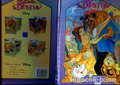 C&oacute;mics: La bella y la bestia, cuento con 6 desplegables - Disney - Foto 1