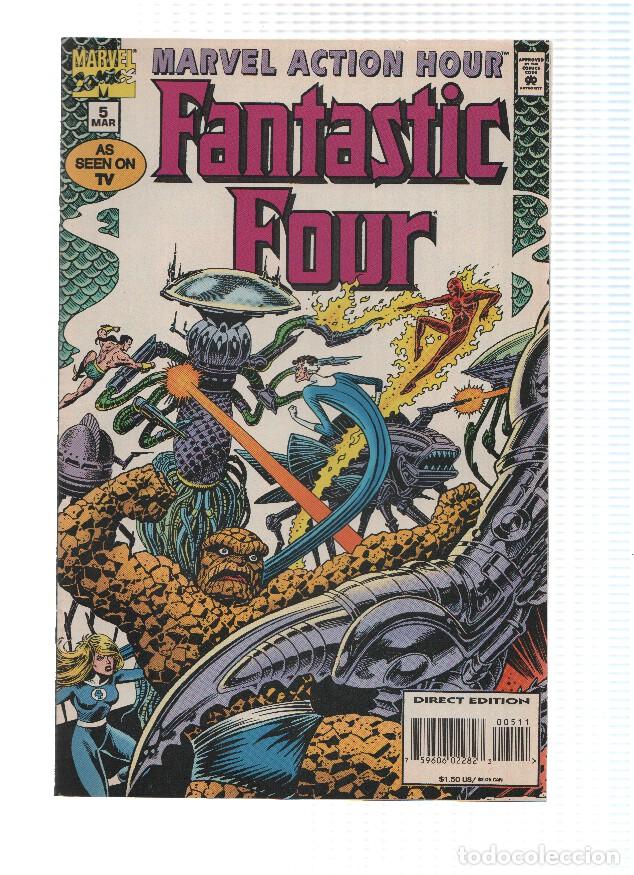 C&oacute;mics: Marvel Action Hour featuring: THE FANTASTIC FOUR, Volume 1, Numero 05: Atlantis Attacks (Marvel) - - Foto 1