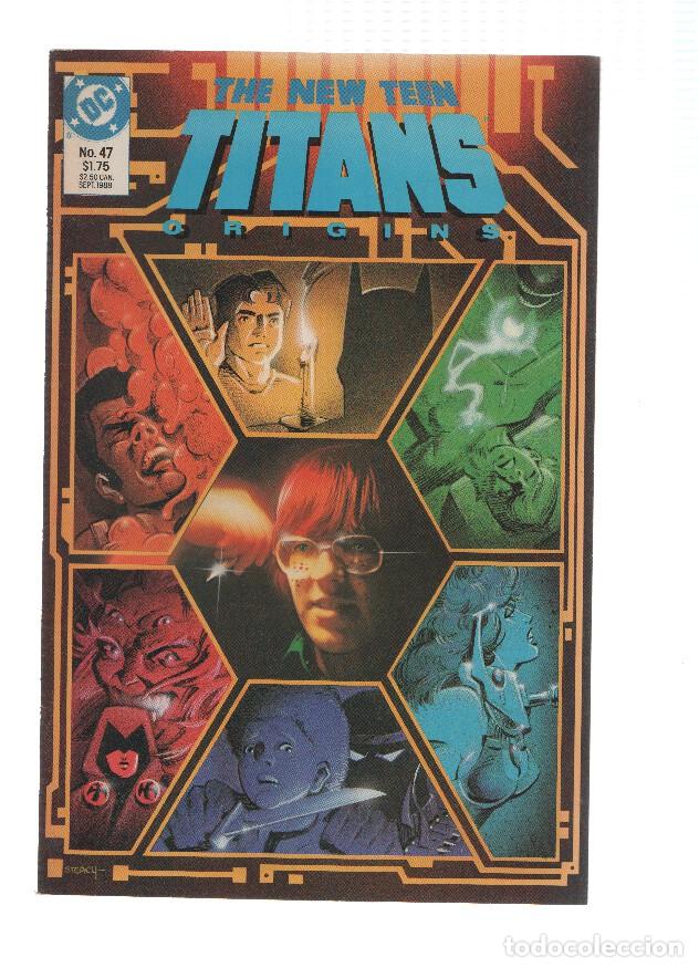 C&oacute;mics: THE NEW TEEN TITANS: ORIGINS, Volume 01, Numero 47: Past Tense (DC Comics) - Marv Wolfman