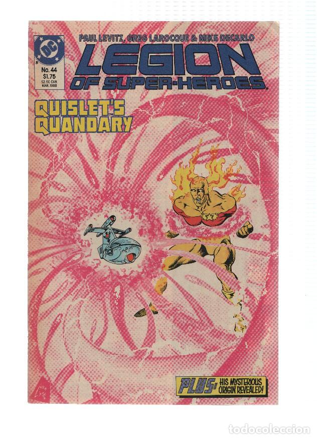 C&oacute;mics: LEGION OF SUPER-HEROES, Volume 3, Numero 44: Quislet,s Story (DC Comics) - Paul Levitz