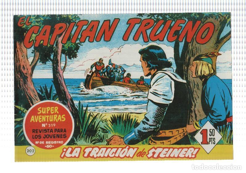Comics: Facsimil editor desconocido de El Capitan Trueno numero 202: la traicion de Steiner