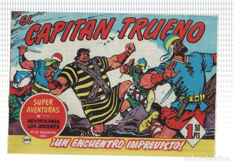 Comics : Facsimil editor desconocido de El Capitan Trueno numero 249: Un encuentro imprevisto