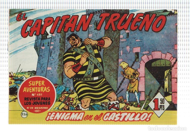 C&oacute;mics: Facsimil editor desconocido de El Capitan Trueno numero 256: Enigma en el castillo - Foto 1