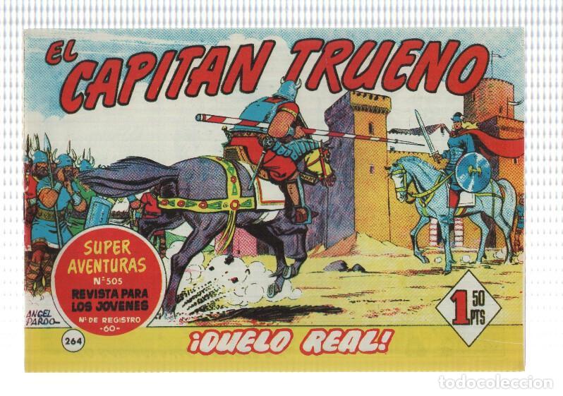 C&oacute;mics: Facsimil editor desconocido de El Capitan Trueno numero 264: Duelo real - Foto 1