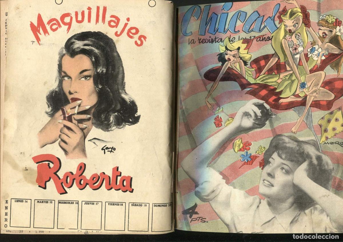Comics: Chicas revista para chicas tomo artesanal con los numeros 81 al 90 - varios