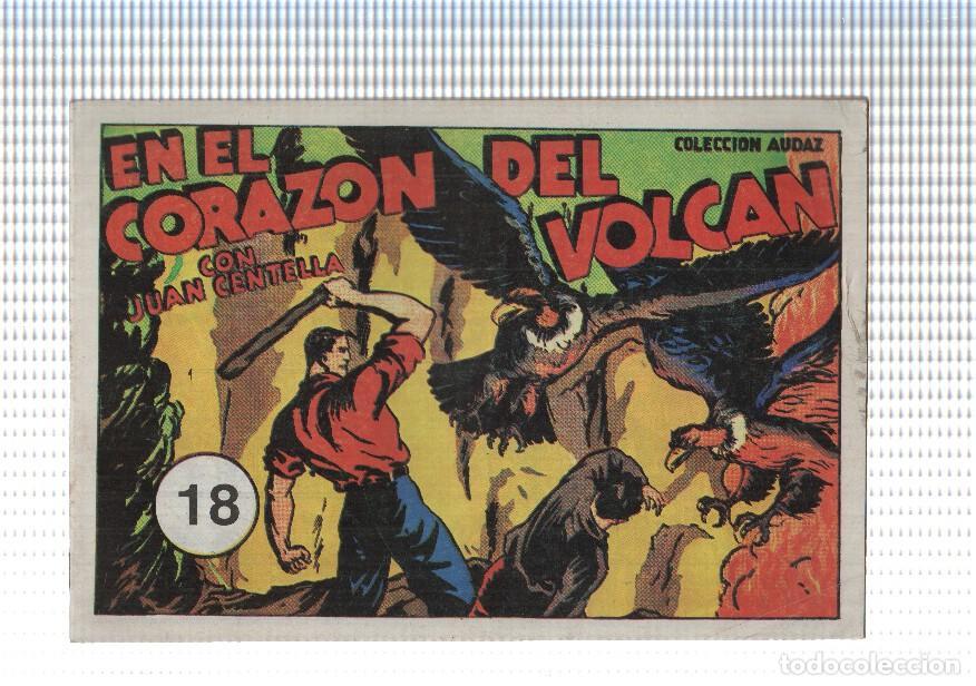 Comics: Facsimil: Colec. Audaz num 18: En el Corazon del Volcan con Juan Centella. La familia Pepe y la Neve