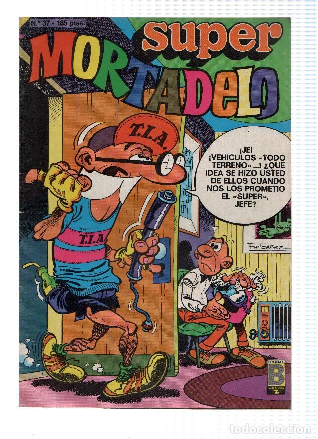 C&oacute;mics: Ediciones B: Super Mortadelo numero 037 - Varios - Foto 1