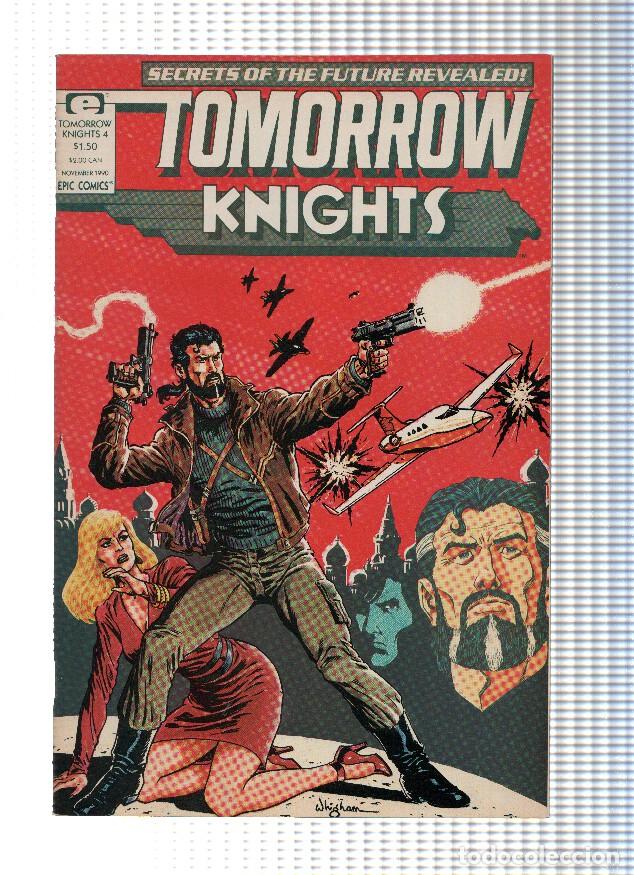 C&oacute;mics: TOMORROW KNIGHTS, Volume 1, Numero 04: The Ties that Bind (Epic Comics) - Roy Richardson - Foto 1