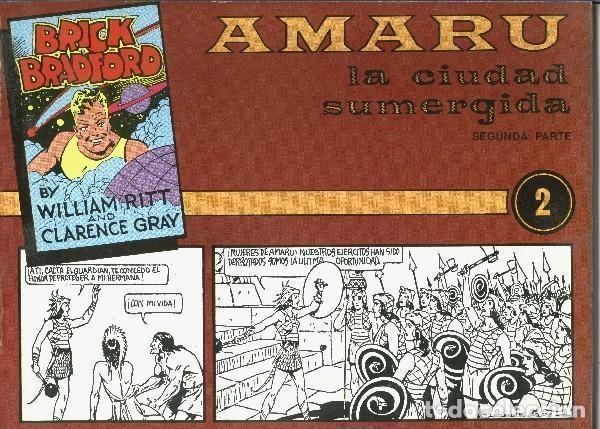Comics : Joaquin Esteve: Brick Bradford numero 02: la ciudad sumergida, segunda parte - Clarence Gray-William