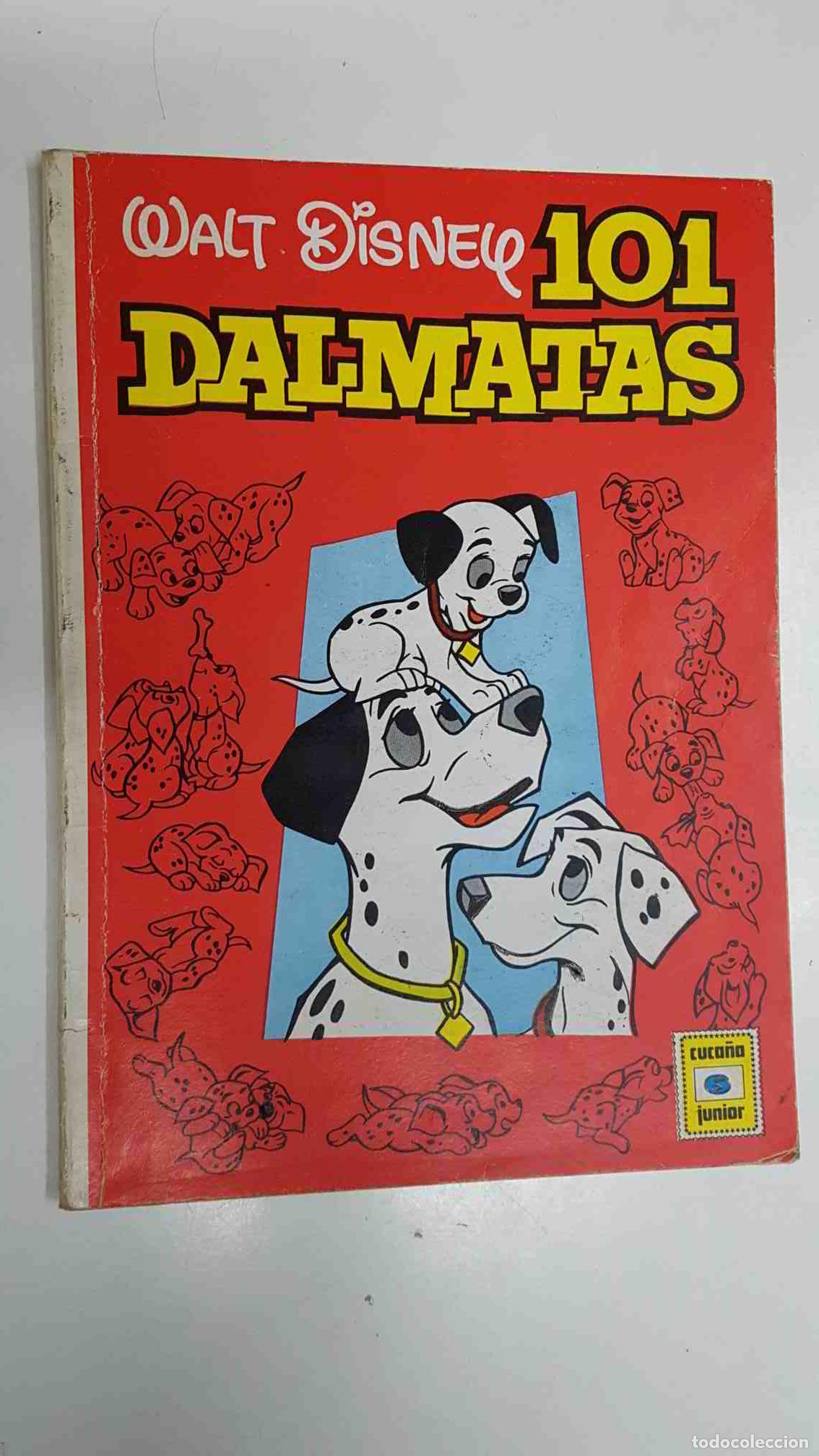 Comics : Cuca&ntilde;a 6 junior. 101 Dalmatas. Comic Walt Disney.