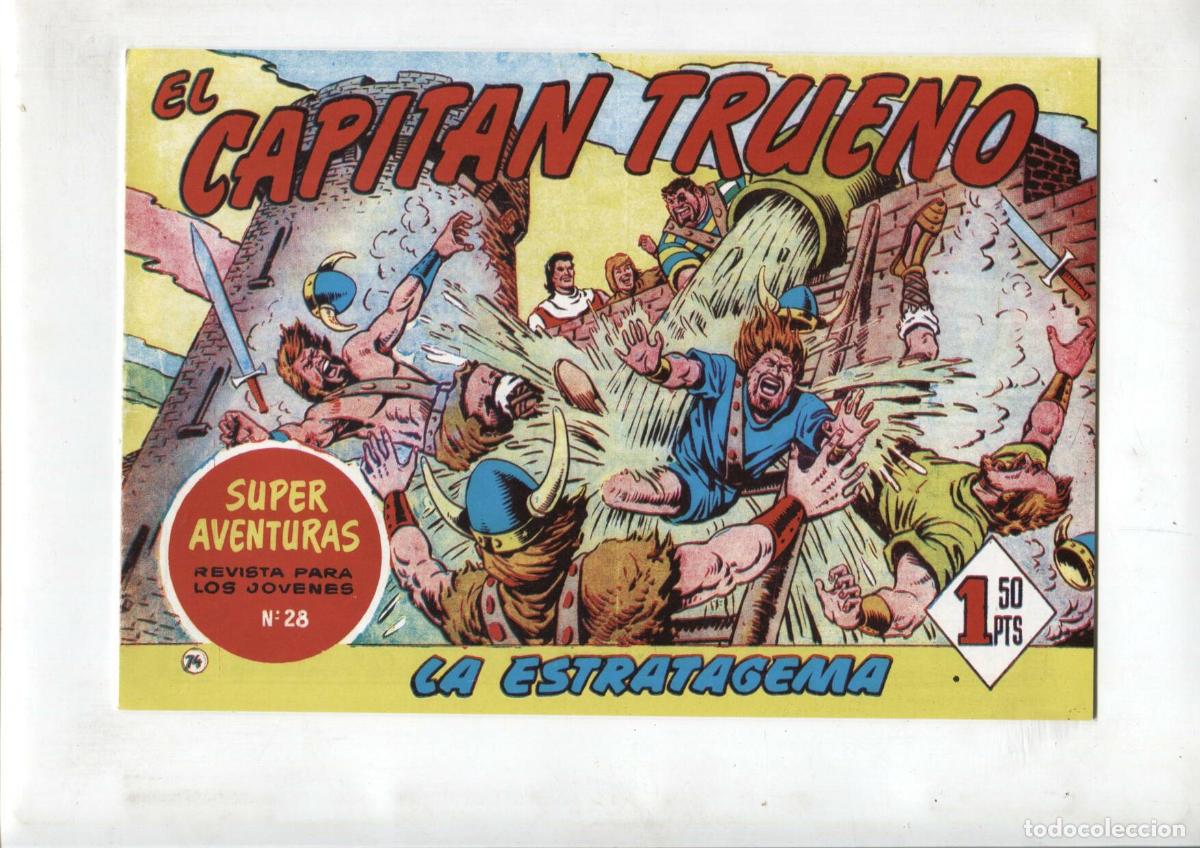 Comics: Facsimil editor desconocido de El Capitan Trueno numero 074: La estratagema