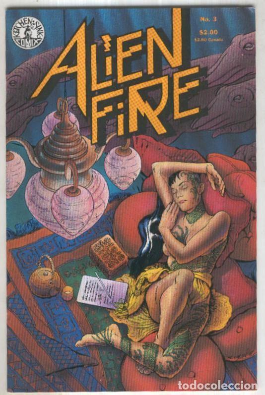 C&oacute;mics: ALIEN FIRE, Vol.1 No.03: The Joining of Halves (Kitchen Sink 1987) - Anthony F.Smith