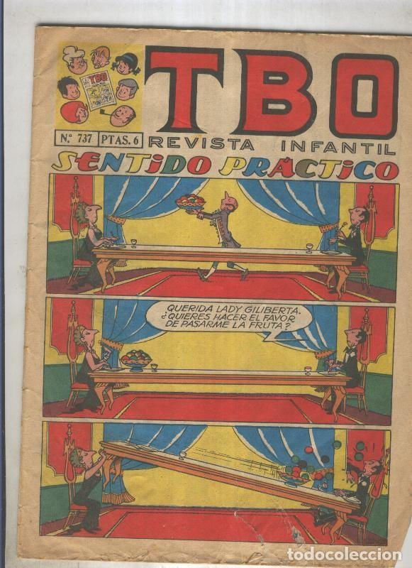 Comics: TBO numero 737: Sentido practico (Salvador Mestre) - Varios