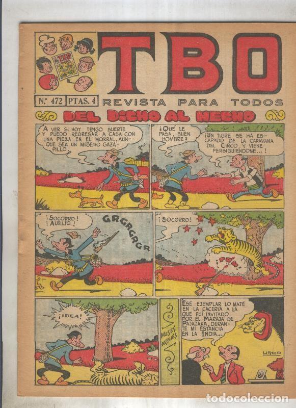 C&oacute;mics: TBO numero 472: Del dicho al hecho (Urda) - Varios - Foto 1