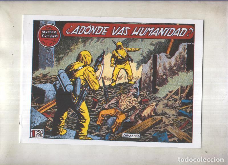 C&oacute;mics: Facsimil: El Mundo Futuro numero 026: a donde va la humanidad - Boix