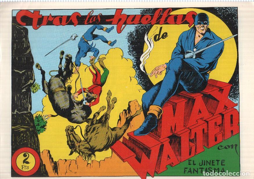 Fumetti: Facsimil: El Jinete Fantasma de Ambros numero 040: Tras las huellas de Max Walter