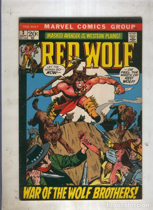 C&oacute;mics: RED WOLF edicion 1972 numero 03 - Stan Lee