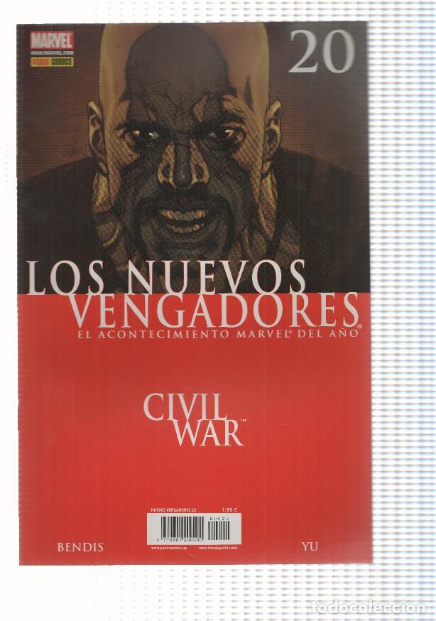Comics: Civil War: Los Nuevos Vengadores num 20 a&ntilde;o 2 (2007) - Desunidos parte 2