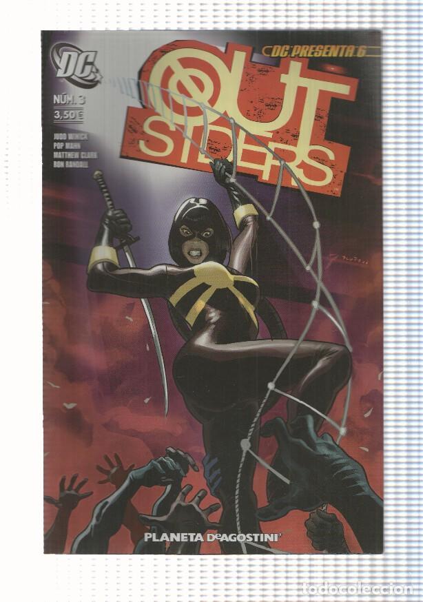 Fumetti: DC presenta num 6: Outsiders num 3 - Plata y gris parte 2