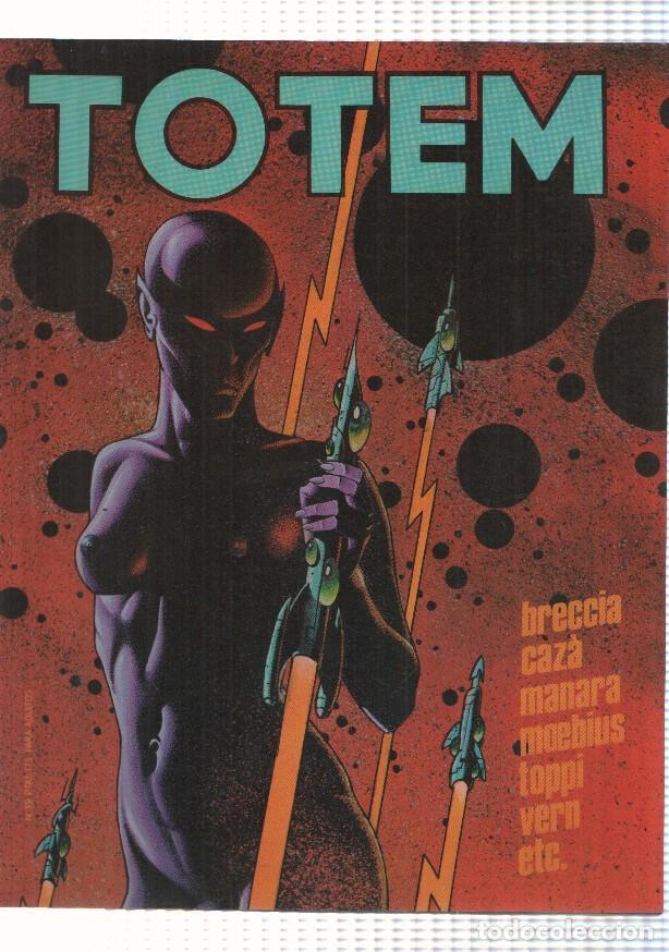 Comics: Totem revista numero 39: Historietas de Moebius, episodio de Nuevas aventuras de Giuseppe Bergman -
